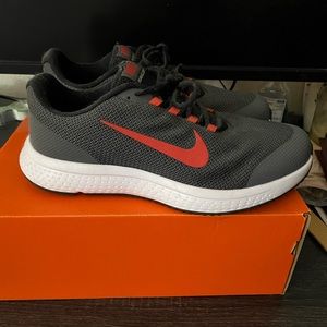 Gray and Red Nike Running Shoes sz. 10.5